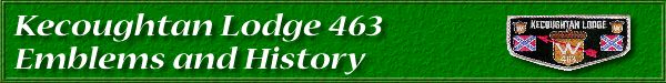 Emblems and History of Kecoughtan Lodge 463