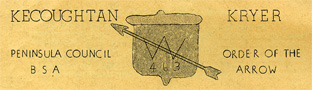 Kecoughtan Kryer Masthead circa 1962